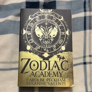 Zodiac Academy by Caroline Peckham & Susanne Valenti - Black & Gold Hardcover